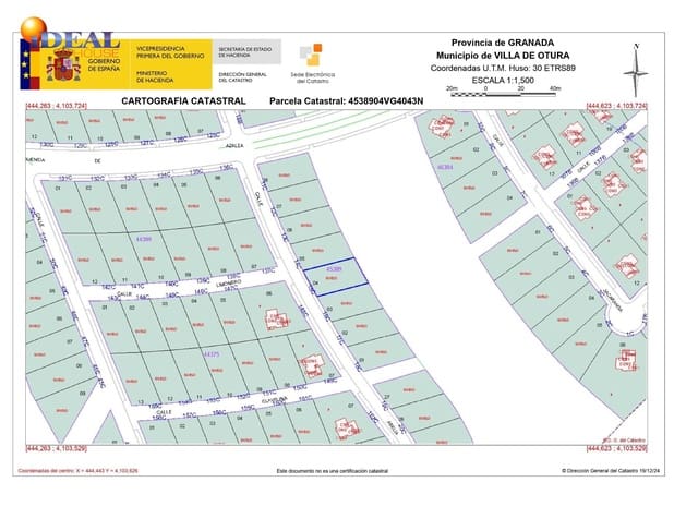 Solar/Parcela en Otura en venta - 54.000 € (Ref: 9433914)