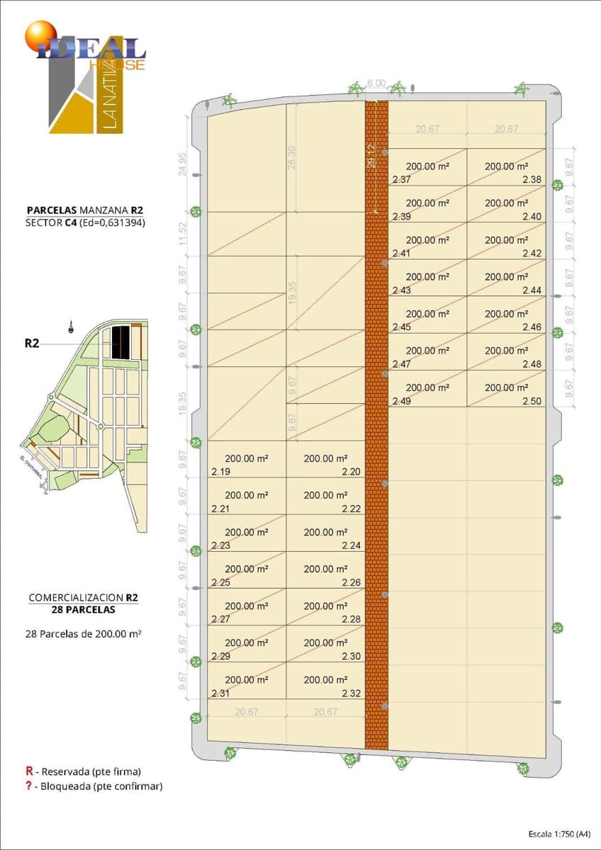 Terrain à Bâtir à vendre à Albolote - 36 000 € (Ref: 9433997)