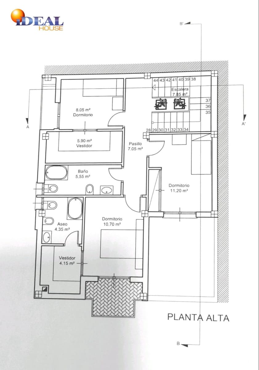 4 soverom Rekkehus til salgs i Santa Fe med garasje - € 284 900 (Ref: 9434144)