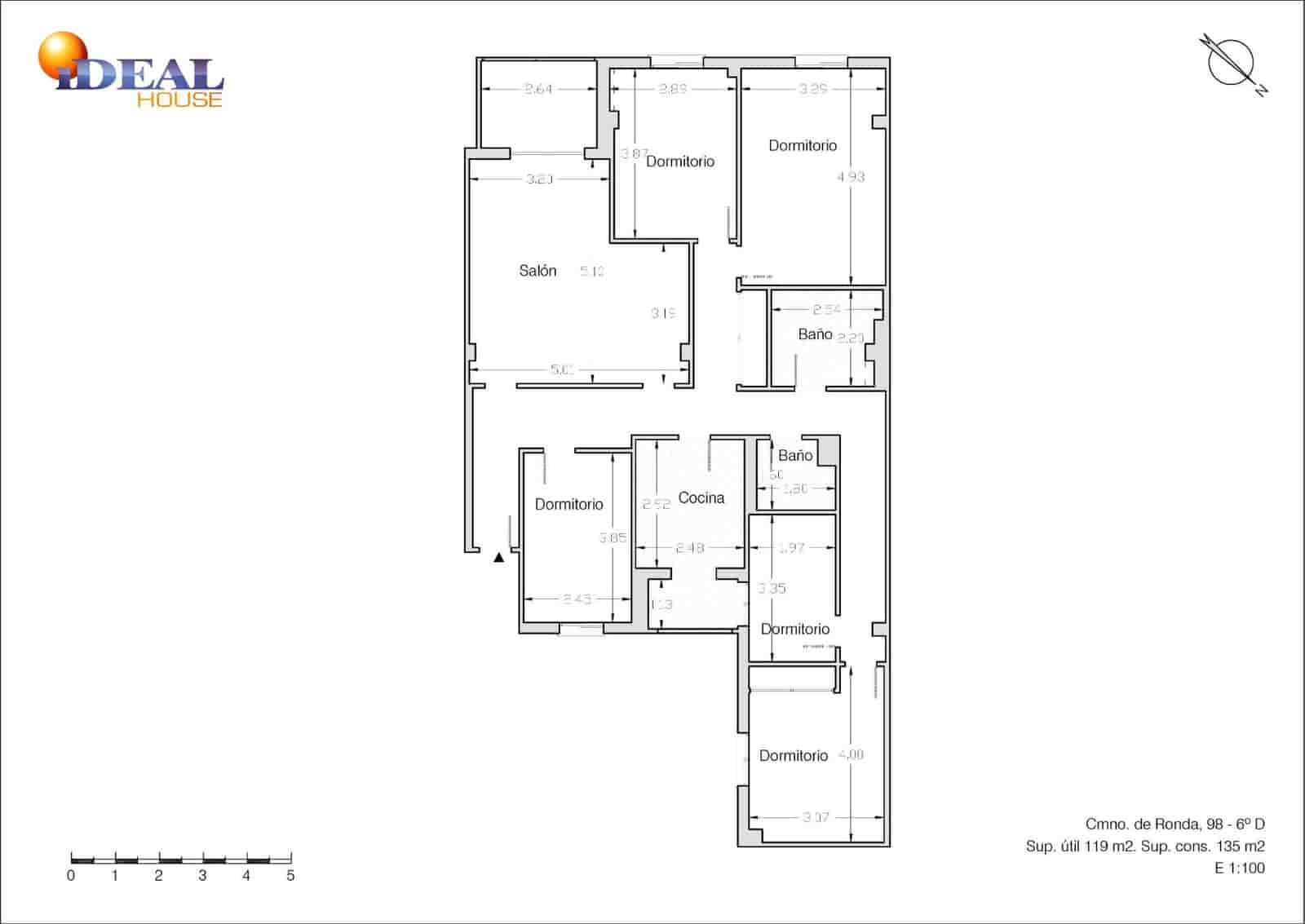 5 soverom Leilighet til salgs i Granada by med garasje - € 368 000 (Ref: 9434160)