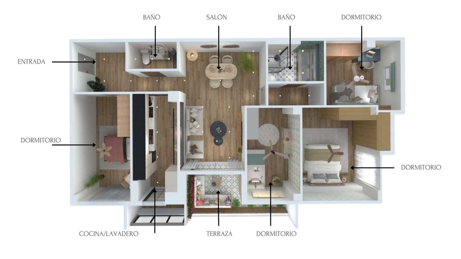 4 bedroom Flat for sale in Granada city - € 199,900 (Ref: 9434193)