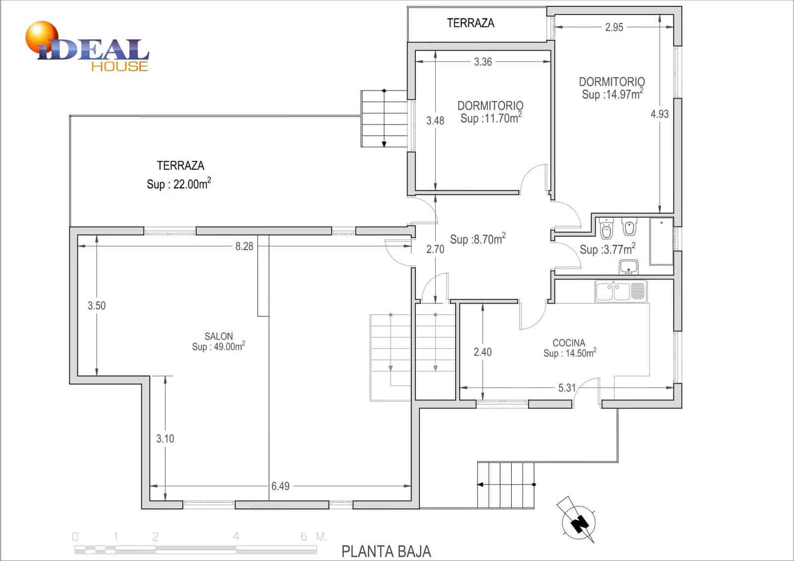 5 makuuhuone Huvila myytävänä paikassa Albolote mukana 
autotalli - 430 000 € (Ref: 9434241)