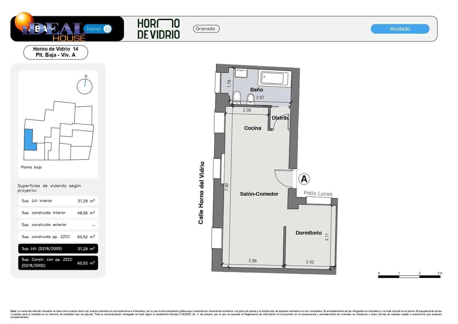 1 bedroom Flat for sale in Granada city - € 233,000 (Ref: 9434276)
