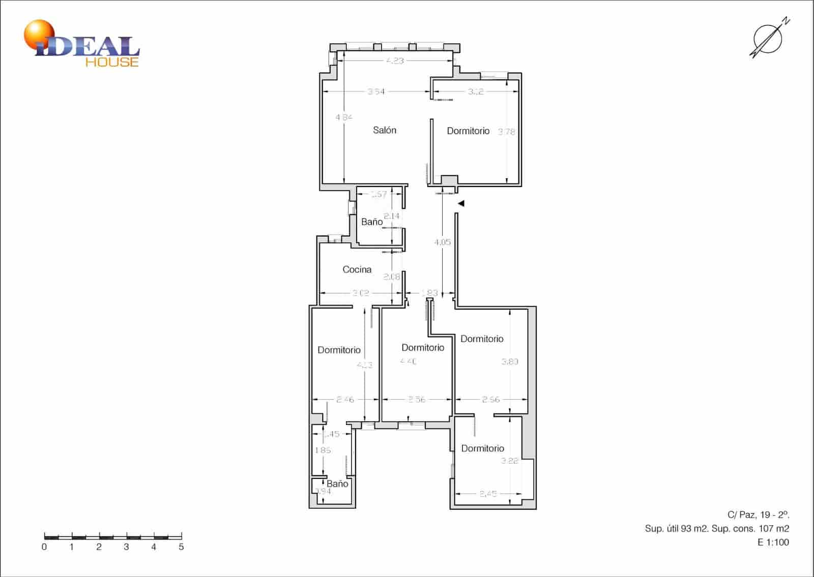 4 camera da letto Appartamento in vendita in Granada citta - 269.000 € (Rif: 9434355)