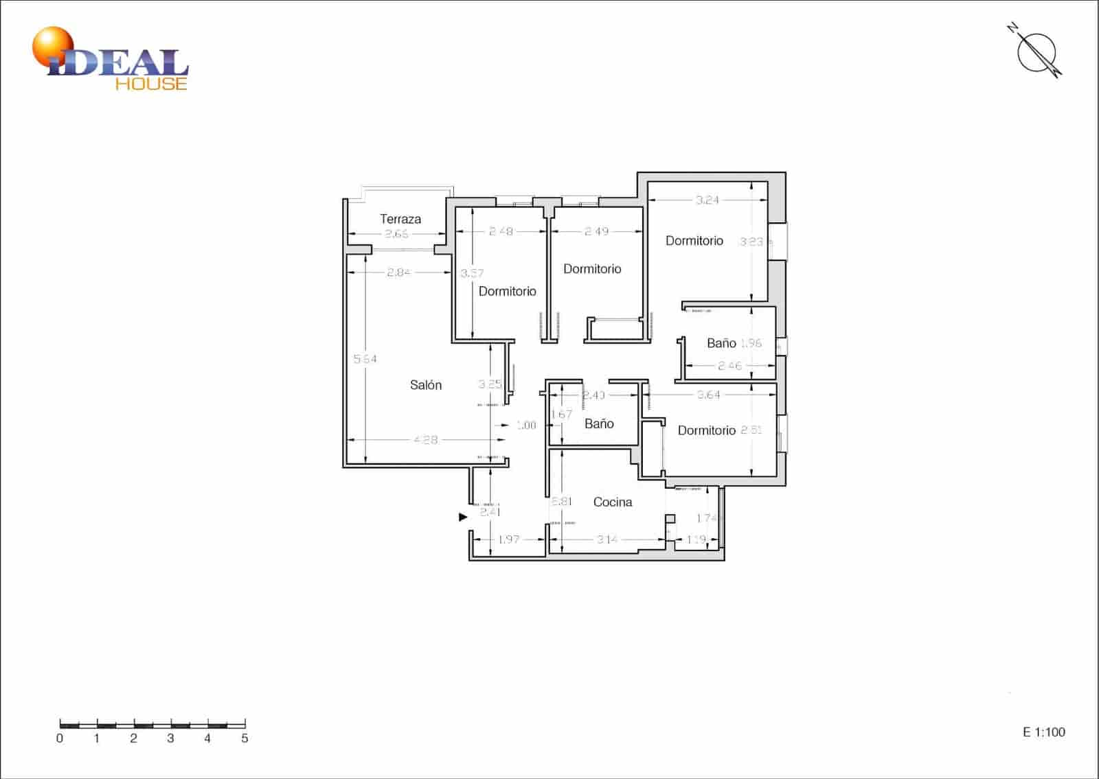 4 camera da letto Appartamento in vendita in Granada citta con garage - 225.000 € (Rif: 9434477)