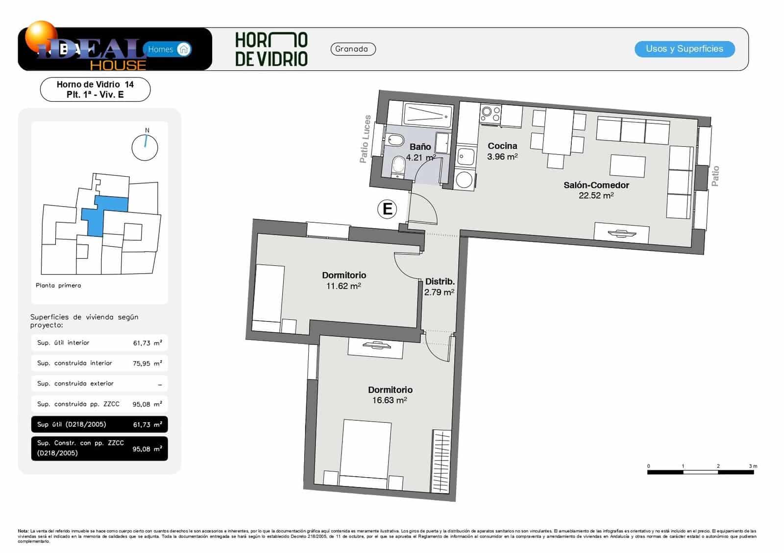 2 bedroom Flat for sale in Granada city - € 332,000 (Ref: 9434513)