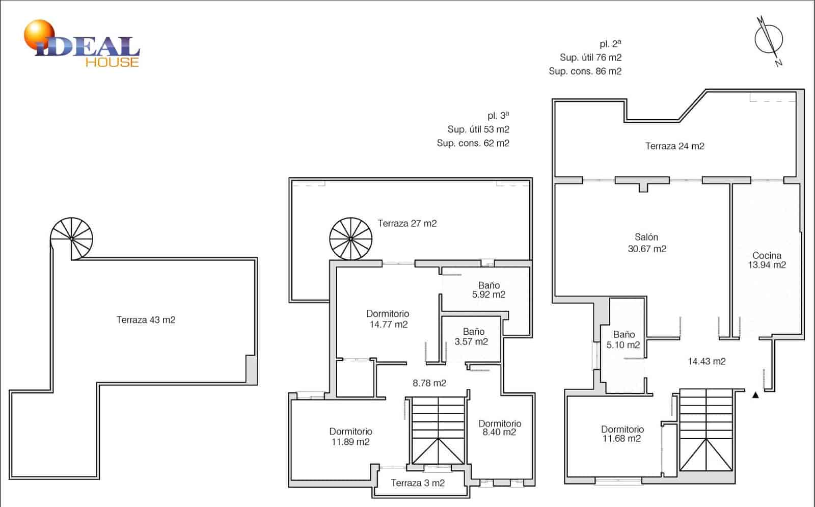 Ático de 4 habitaciones en Granada ciudad en venta con garaje - 585.000 € (Ref: 9434529)