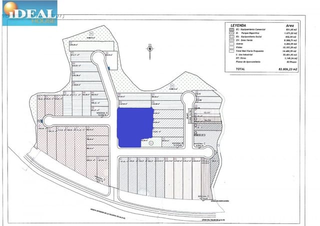 Mark till salu i Láchar - 68 760 € (Ref: 9434544)