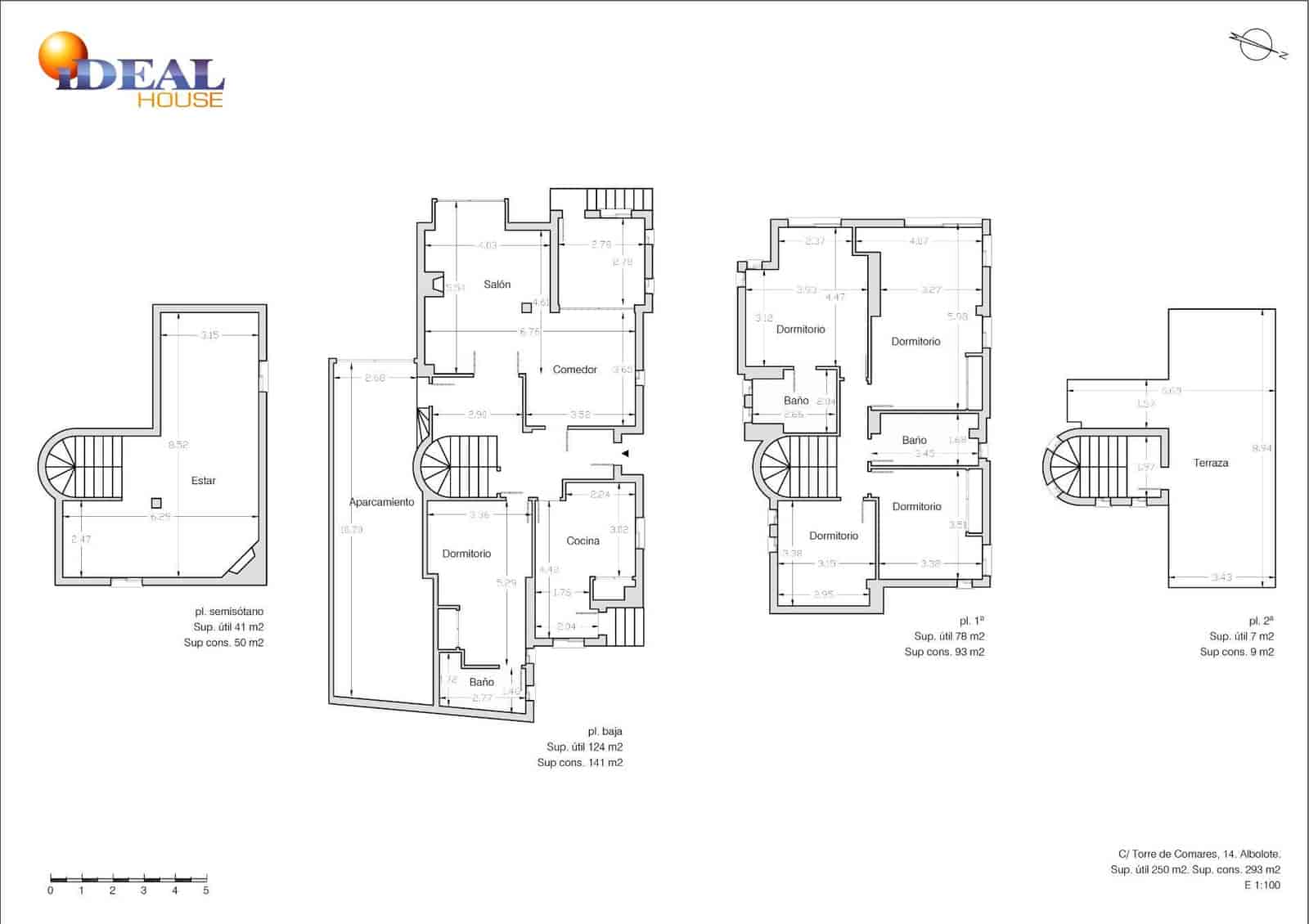 5 bedroom Villa for sale in Albolote with pool garage - € 329,000 (Ref: 9494542)