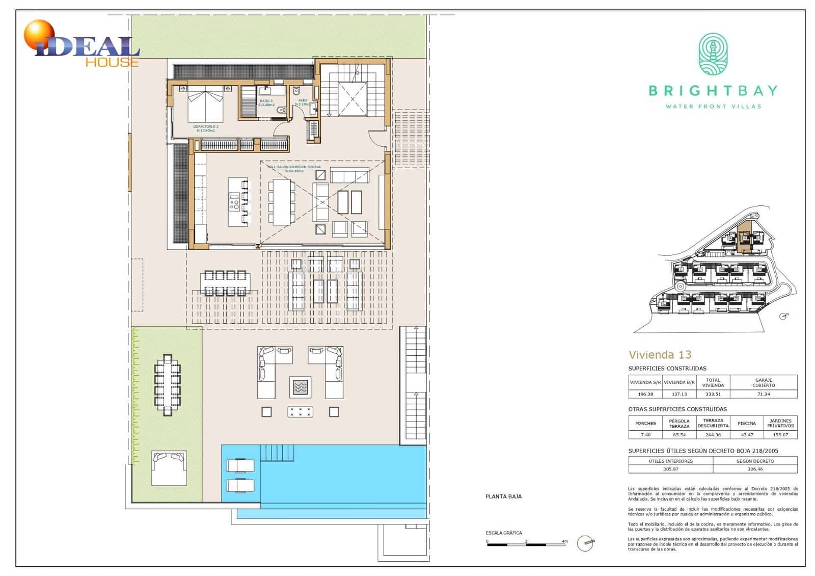3 sypialnia Willa na sprzedaż w La Herradura z basenem garażem - 2 500 000 € (Ref: 9565108)
