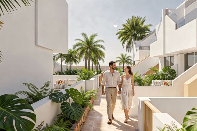 2 soveværelse Penthouse til salg i Pilar de la Horadada ciudad, Pilar de la Horadada med swimmingpool garage - € 314.900 (Ref: 10003492)