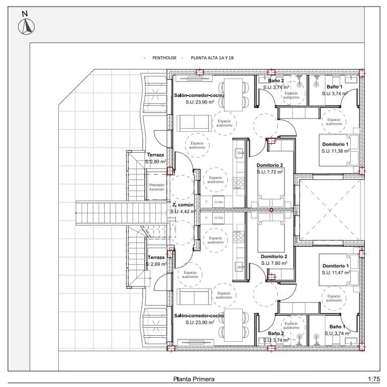 2 camera da letto Appartamento in vendita in Lo Pagan con piscina garage - 279.950 € (Rif: 10164239)