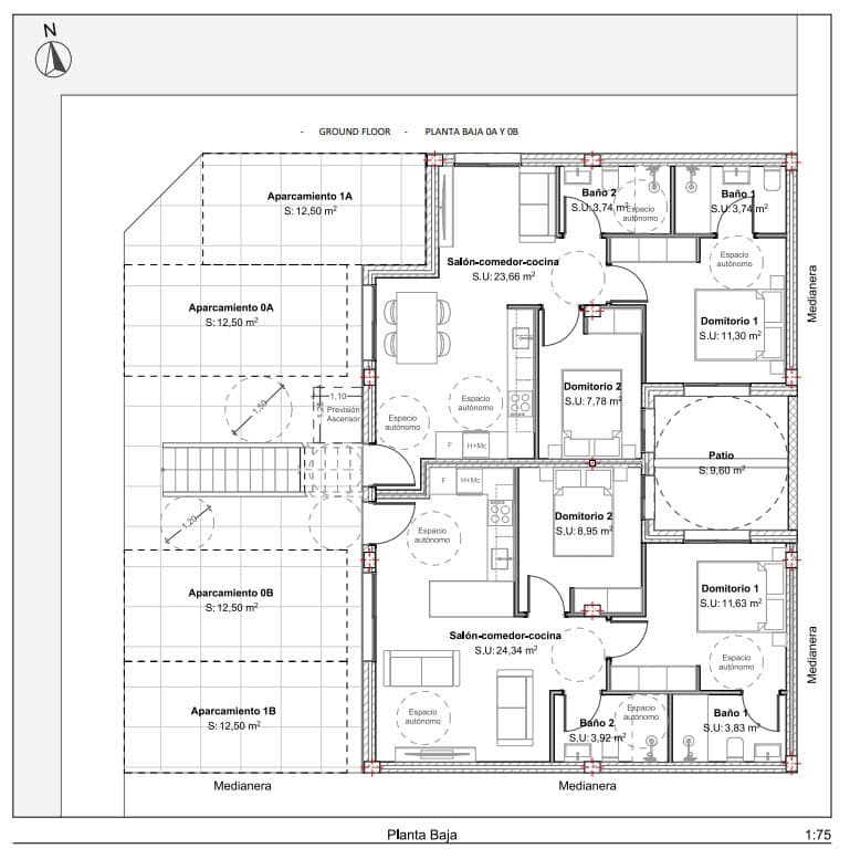 2 camera da letto Appartamento in vendita in Lo Pagan con piscina garage - 279.950 € (Rif: 10164239)