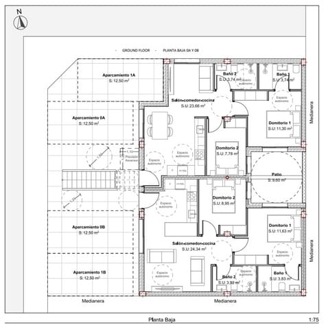 2 camera da letto Appartamento in vendita in Lo Pagan, San Pedro del Pinatar con piscina garage - 279.950 € (Rif: 10164239)