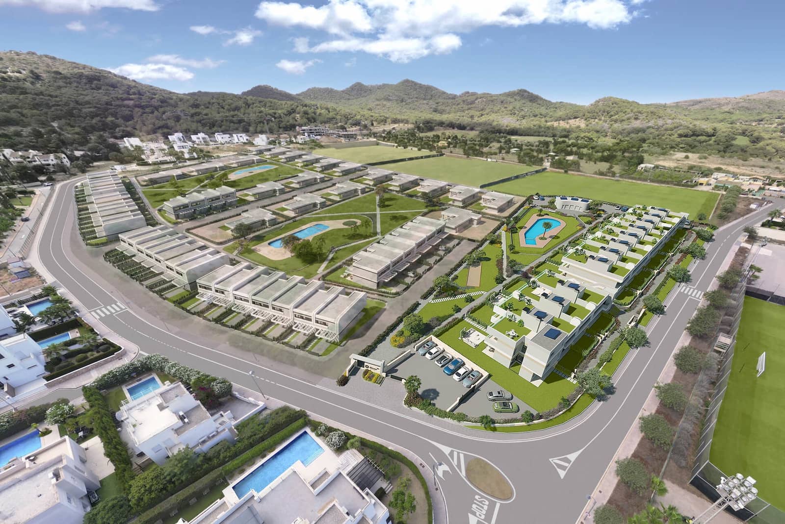 3 soverom Leilighet til salgs i La Manga Club med svømmebasseng garasje - € 400 000 (Ref: 10168254)