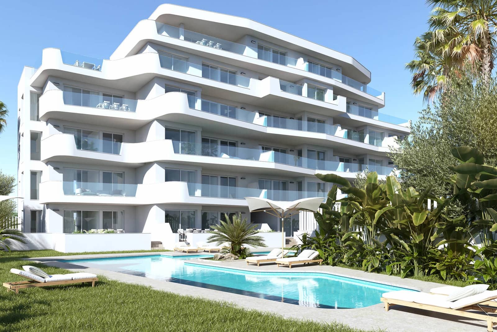 2 soverom Leilighet til salgs i Mil Palmeras med svømmebasseng garasje - € 365 000 (Ref: 10171065)