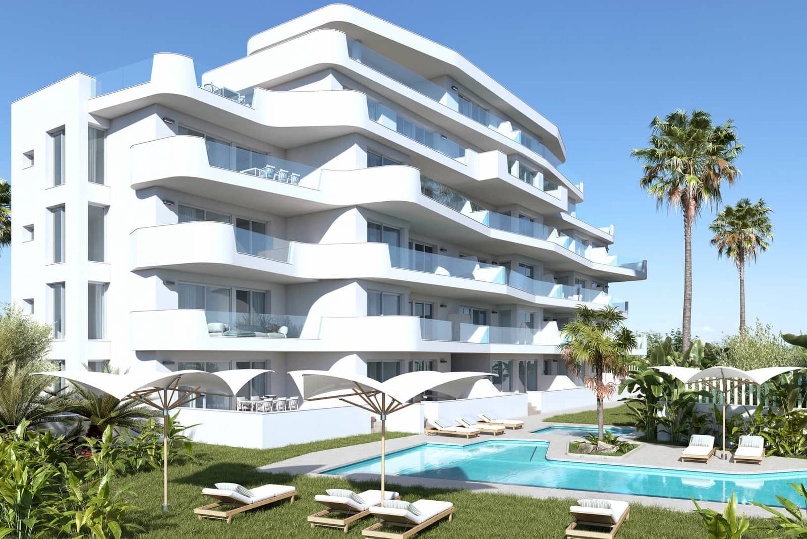 2 soverom Leilighet til salgs i Mil Palmeras med svømmebasseng garasje - € 365 000 (Ref: 10171065)