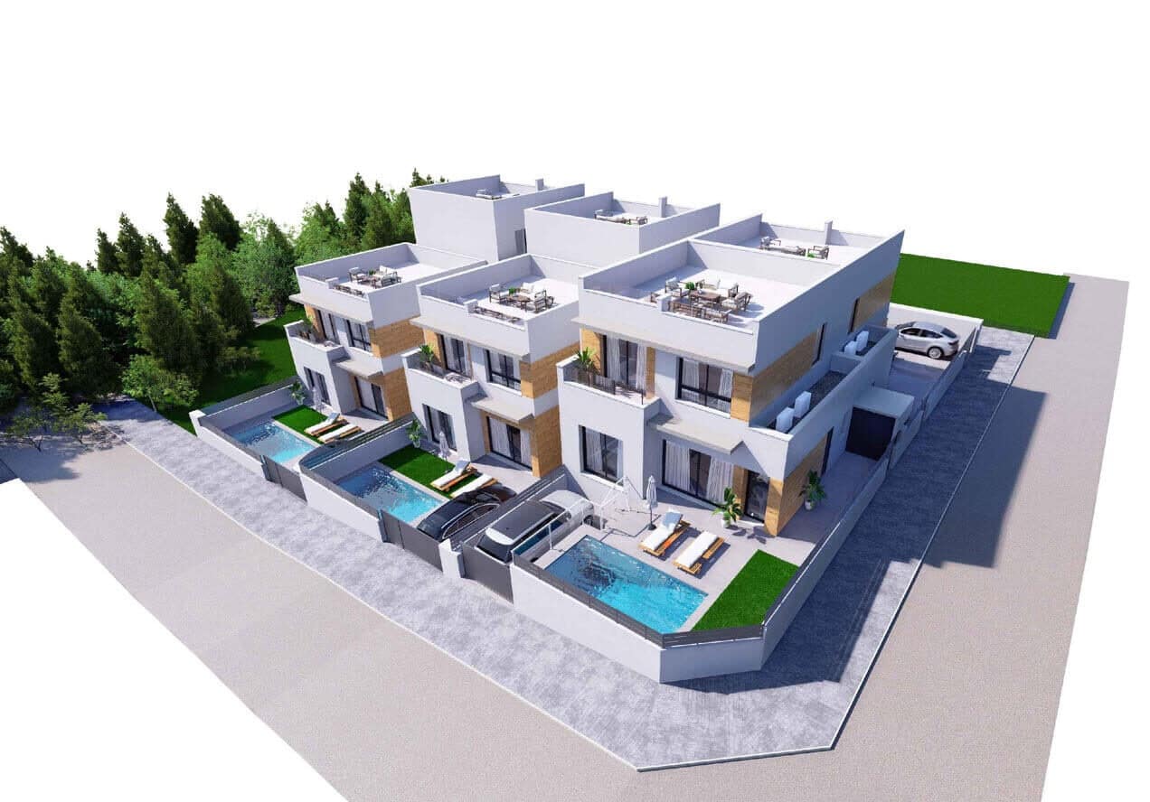 Chalet de 3 habitaciones en Benijófar en venta con piscina - 449.000 € (Ref: 9297598)