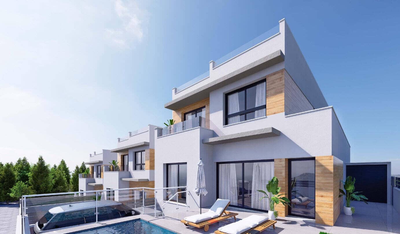 Chalet de 3 habitaciones en Benijófar en venta con piscina - 449.000 € (Ref: 9297598)