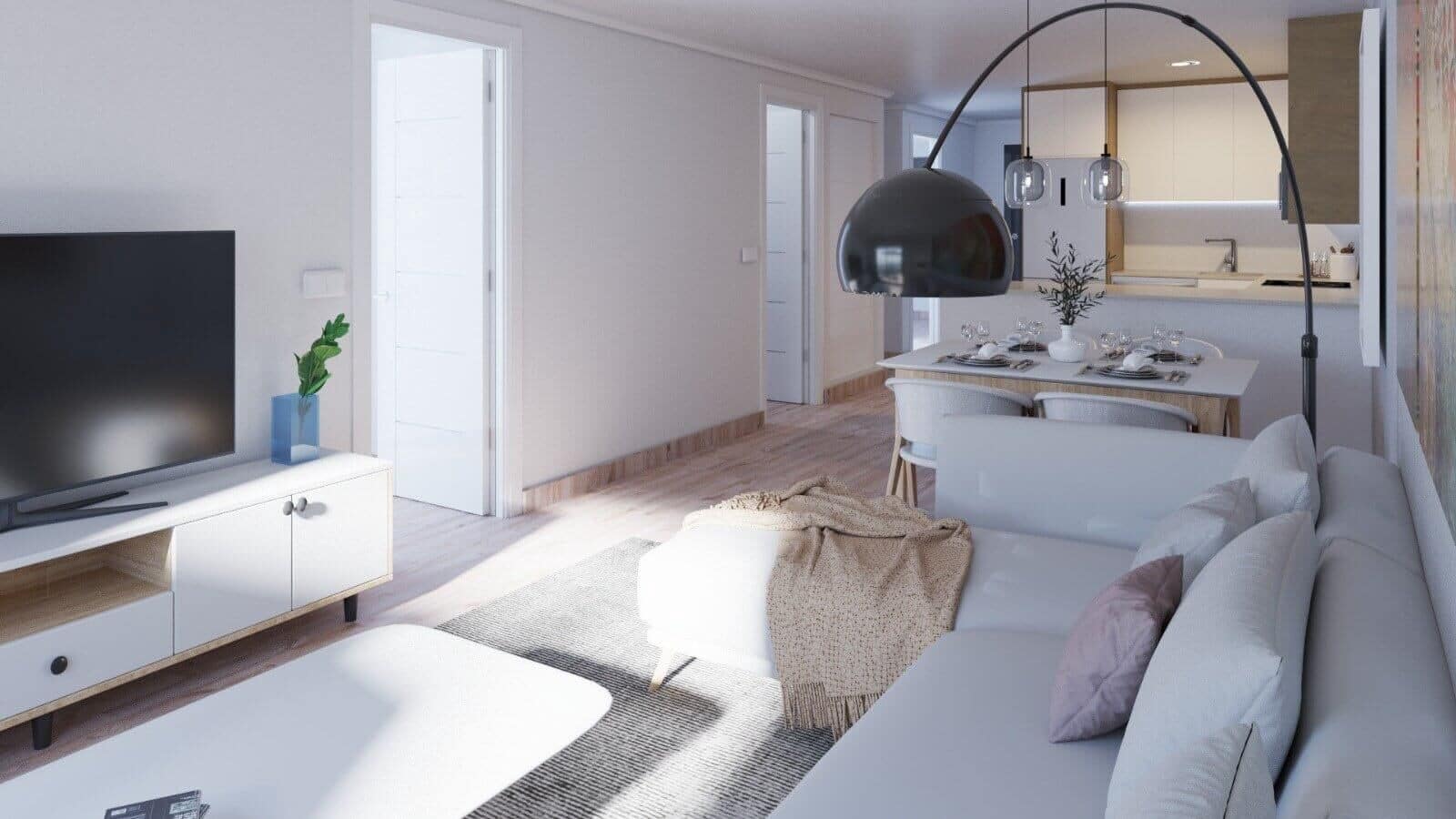 2 Zimmer Apartment zu verkaufen in Los Altos mit Pool Garage - 260.000 € (Ref: 9337616)