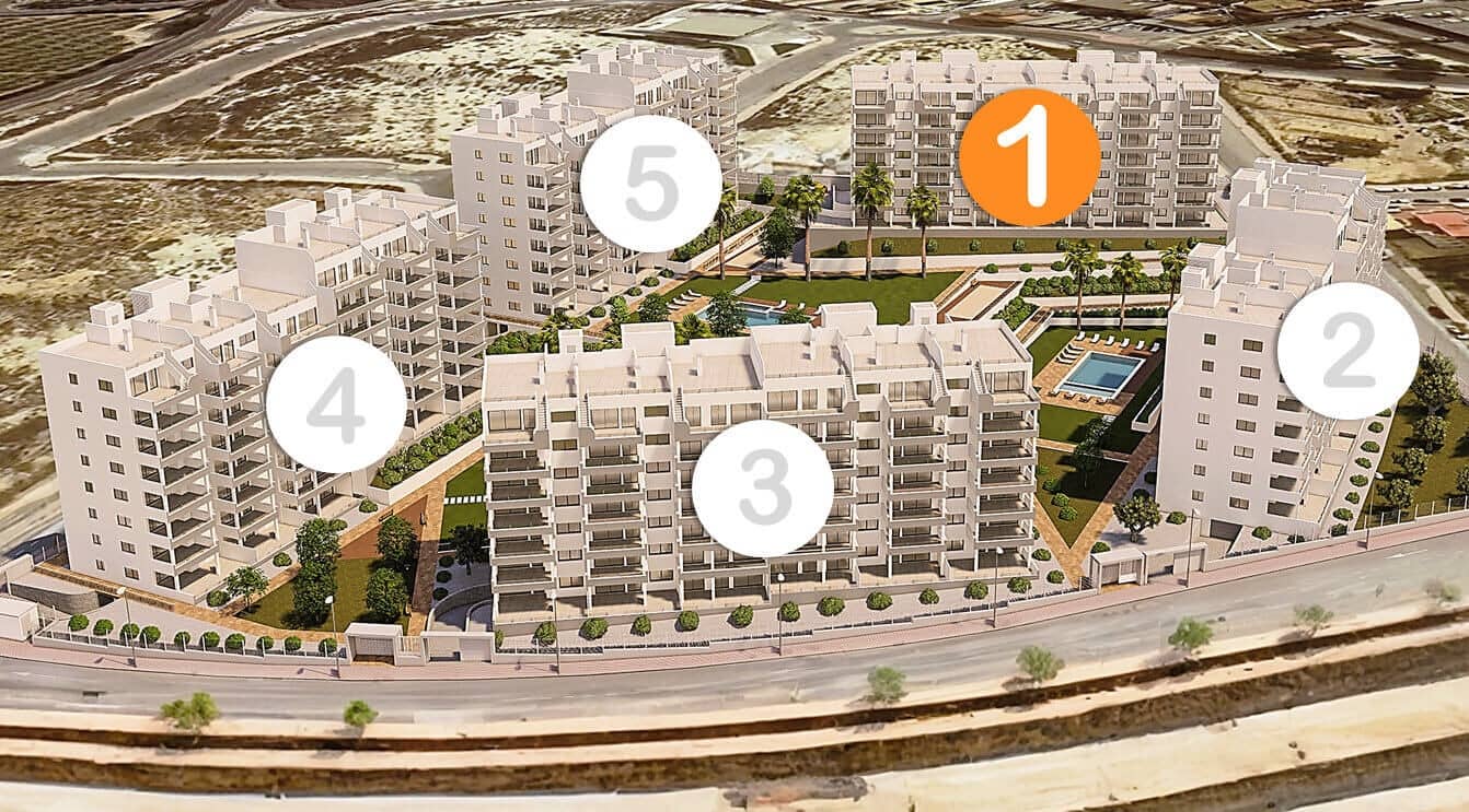 2 sovrum Lägenhet till salu i San Miguel de Salinas med pool garage - 245 000 € (Ref: 9347007)