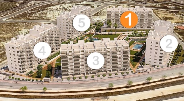 2 sovrum Lägenhet till salu i San Miguel de Salinas med pool garage - 245 000 € (Ref: 9347007)