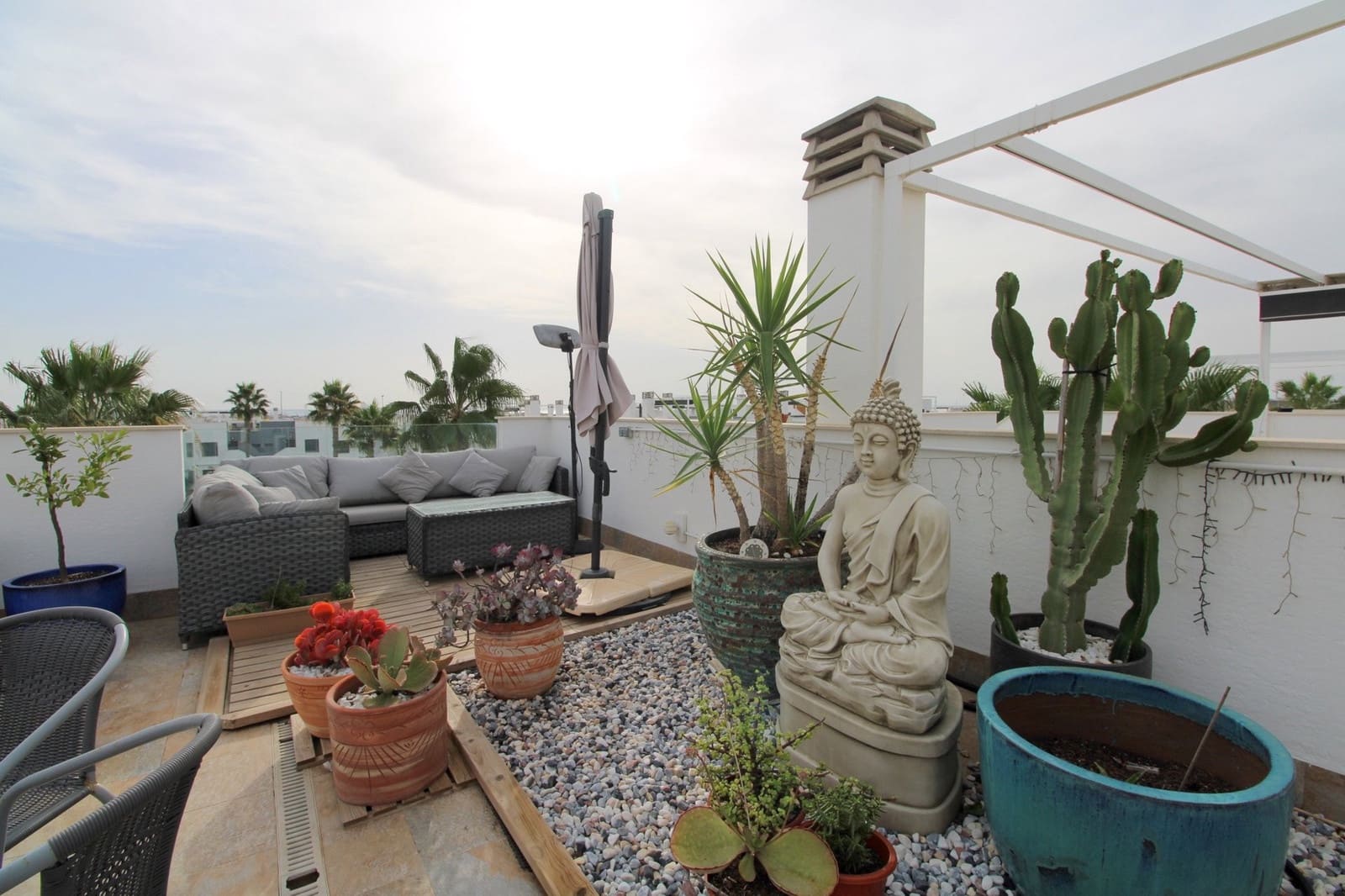 Ático de 2 habitaciones en Pilar de la Horadada en venta con piscina - 235.000 € (Ref: 9402973)