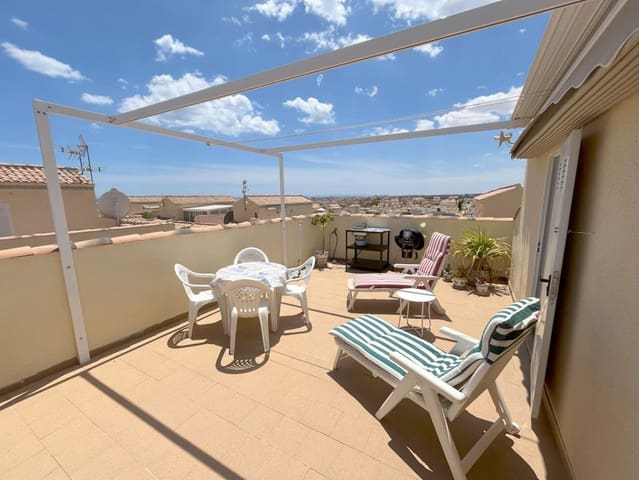 2 slaapkamer Penthouse te koop in Punta Prima, Torrevieja met zwembad - € 154.950 (Ref: 9511933)