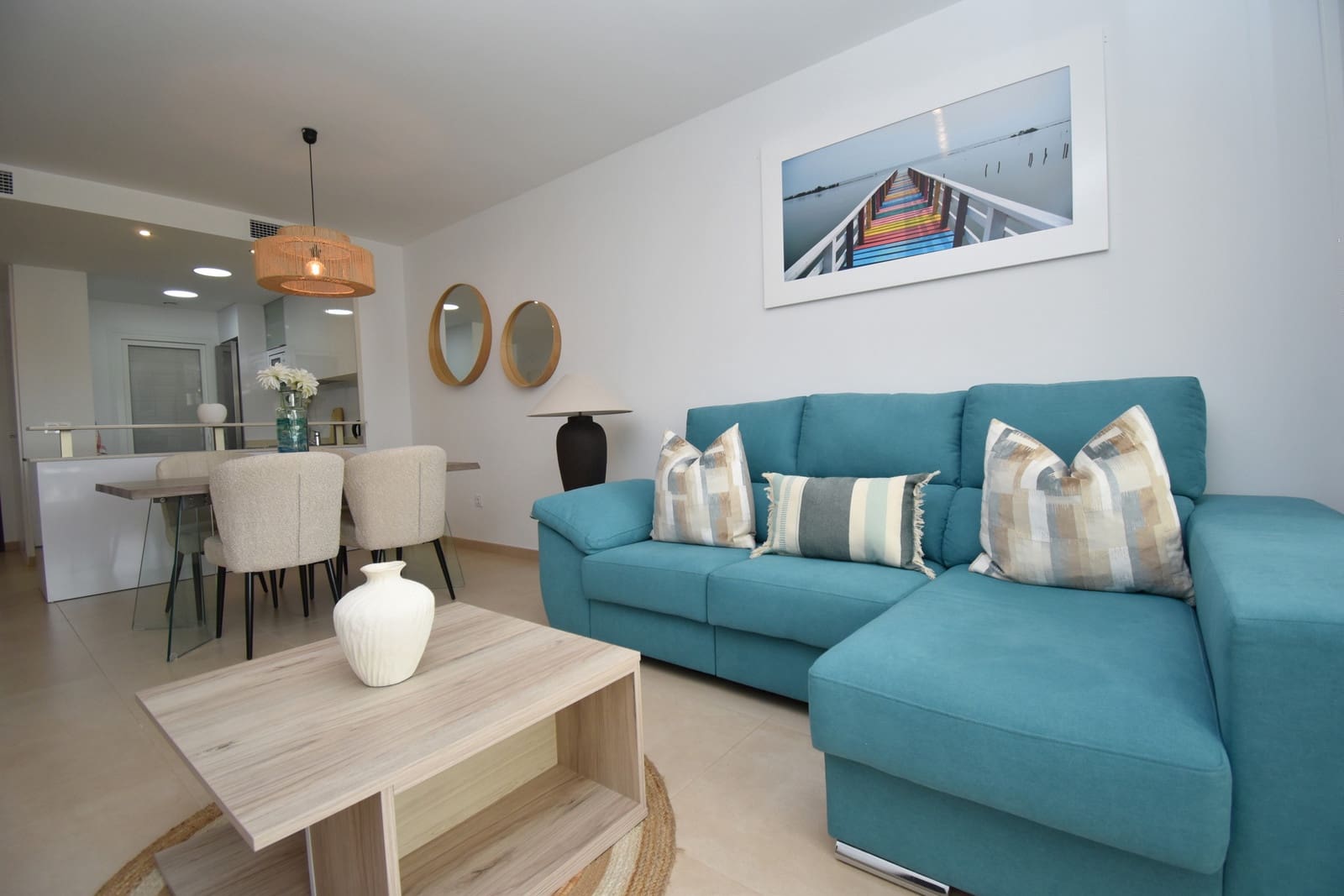 2 sypialnia Apartament na sprzedaż w Los Dolses z basenem garażem - 254 000 € (Ref: 9770334)