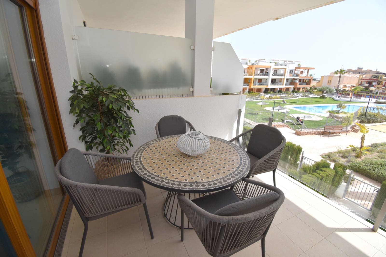 2 sypialnia Apartament na sprzedaż w Los Dolses z basenem garażem - 254 000 € (Ref: 9770334)