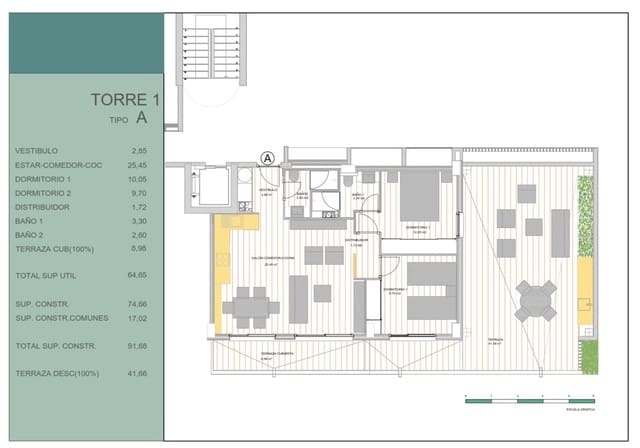 2 chambre Appartement à vendre à Puerto Deportivo, Guardamar del Segura avec piscine garage - 245 000 € (Ref: 9780234)