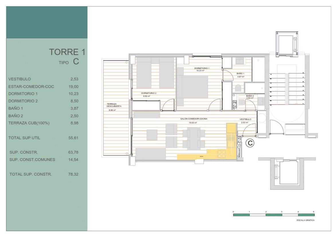 2 soverom Leilighet til salgs i Guardamar del Segura med svømmebasseng garasje - € 245 000 (Ref: 9780234)
