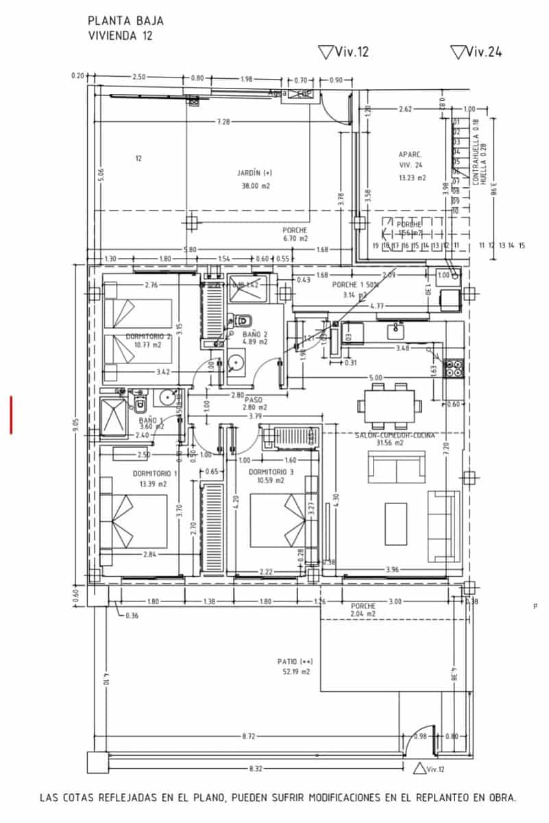 Apartamento de 3 habitaciones en Santiago de la Ribera en venta con piscina garaje - 299.000 € (Ref: 9804063)
