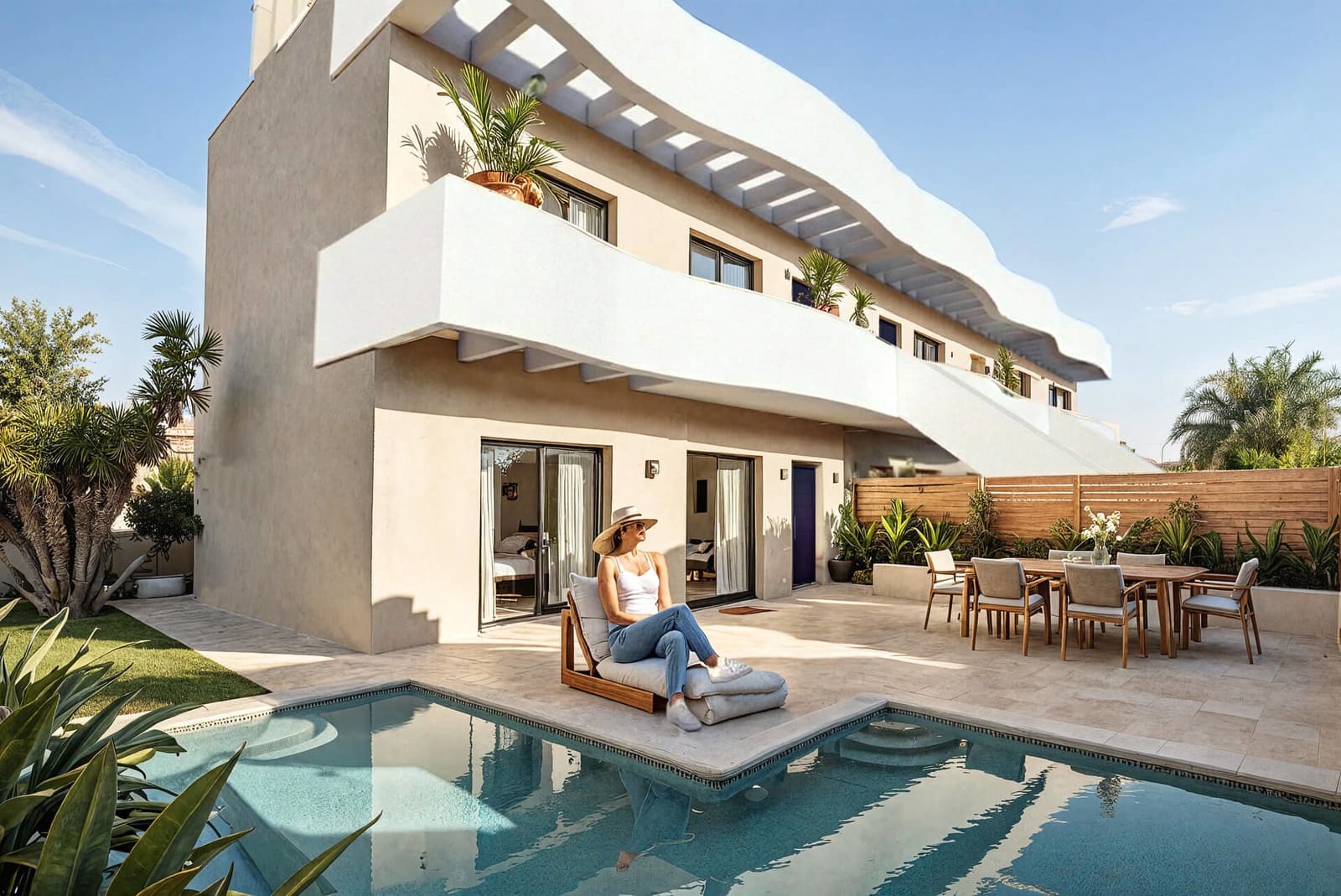 Apartamento de 3 habitaciones en Pilar de la Horadada en venta con piscina garaje - 369.900 € (Ref: 9807767)