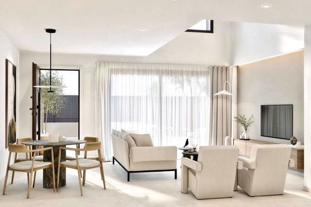 3 makuuhuone Huvila myytävänä paikassa Las Lomas de Rame - Bahía Bella, Los Alcázares mukana uima-altaan 
autotalli - 453 000 € (Ref: 9828764)
