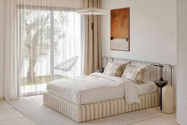 3 makuuhuone Huvila myytävänä paikassa Las Lomas de Rame - Bahía Bella, Los Alcázares mukana uima-altaan 
autotalli - 453 000 € (Ref: 9828764)