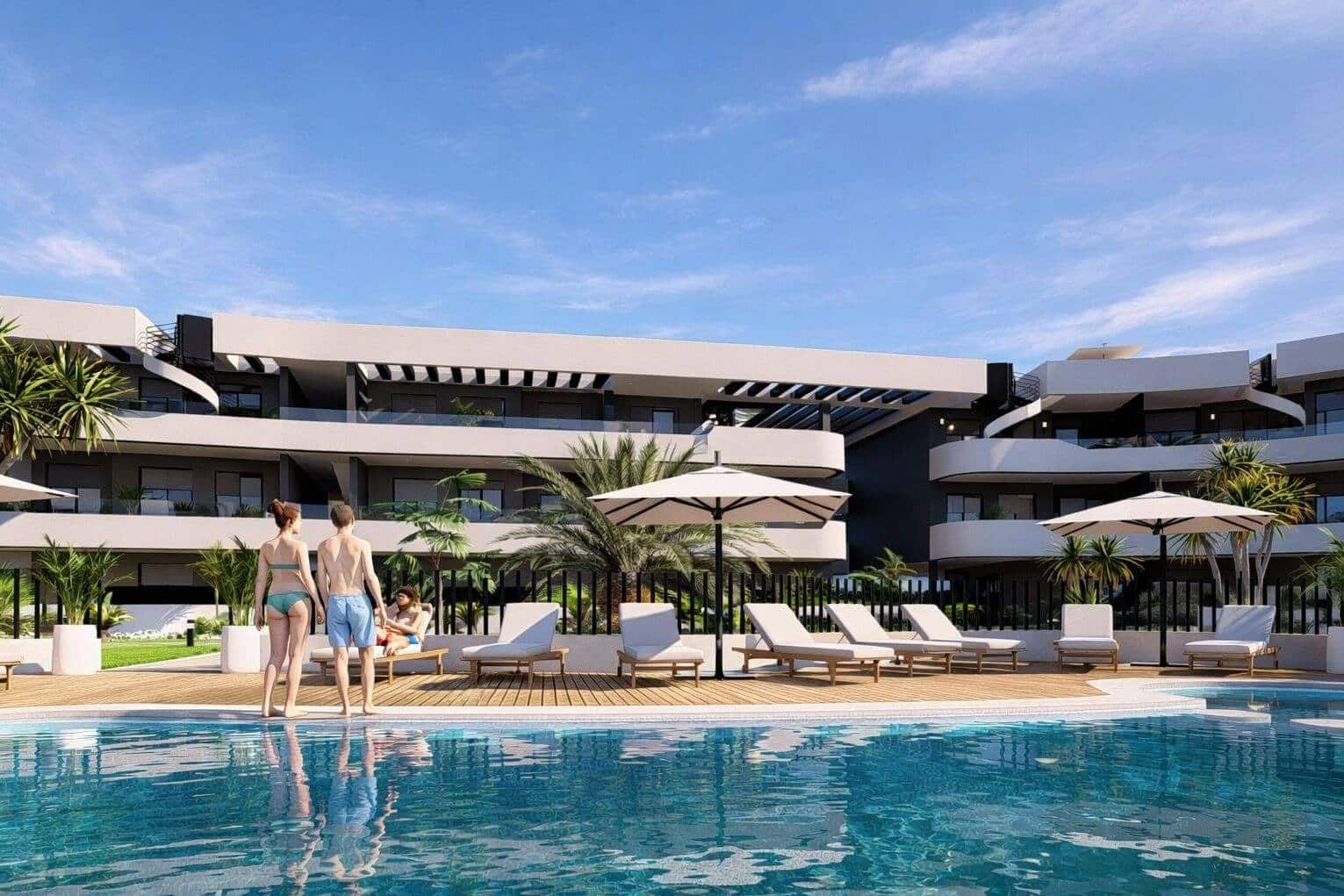 2 soverom Leilighet til salgs i Los Alcazares med svømmebasseng garasje - € 278 900 (Ref: 9868289)