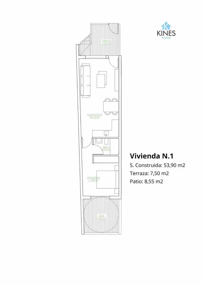 1 Zimmer Apartment zu verkaufen in San Pedro del Pinatar mit Pool Garage - 179.900 € (Ref: 9873045)