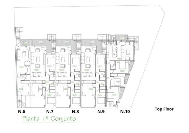 1 Zimmer Apartment zu verkaufen in San Pedro del Pinatar ciudad, San Pedro del Pinatar mit Pool Garage - 179.900 € (Ref: 9873045)