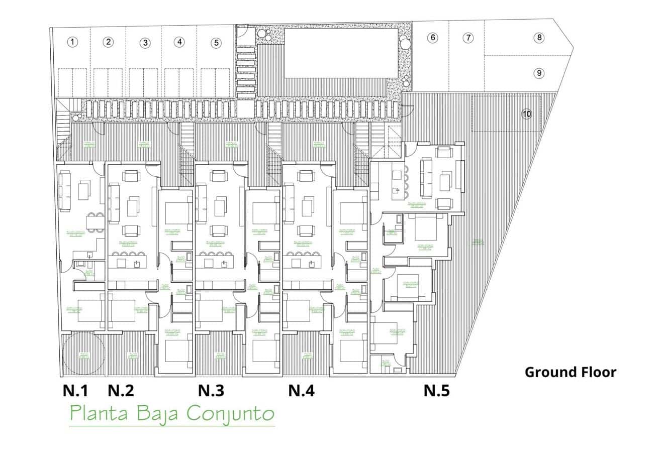 3 Zimmer Apartment zu verkaufen in San Pedro del Pinatar mit Pool Garage - 269.900 € (Ref: 9873046)