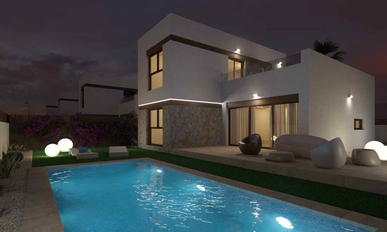 3 sypialnia Willa na sprzedaż w Algorfa z basenem garażem - 489 000 € (Ref: 9907474)