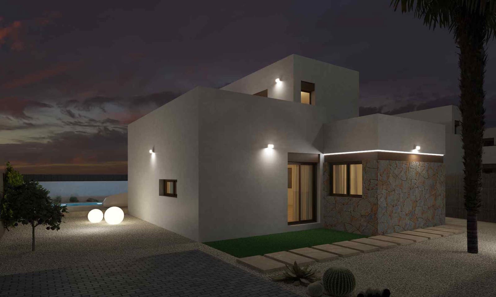3 sypialnia Willa na sprzedaż w Algorfa z basenem garażem - 489 000 € (Ref: 9907474)