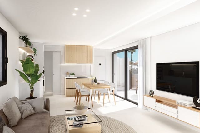 2 chambre Appartement à vendre à Lo Pagan, San Pedro del Pinatar avec piscine garage - 324 900 € (Ref: 9926873)