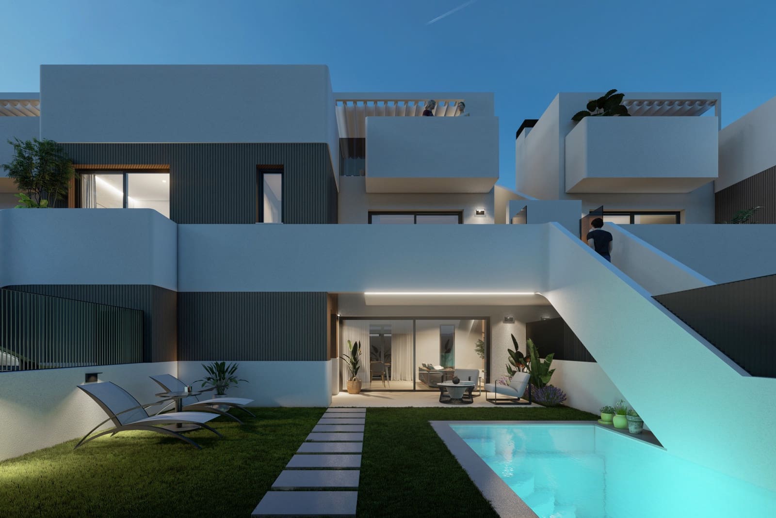 2 chambre Appartement à vendre à San Pedro del Pinatar avec piscine garage - 324 900 € (Ref: 9926873)