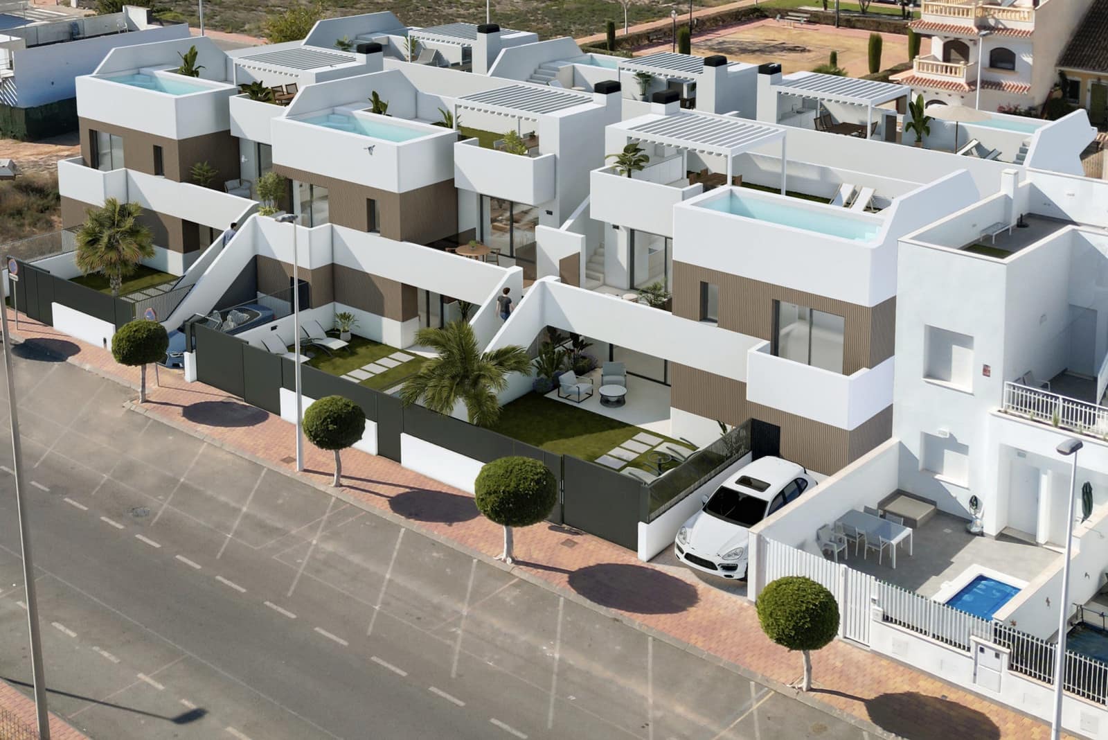 2 chambre Appartement à vendre à San Pedro del Pinatar avec piscine garage - 324 900 € (Ref: 9926873)