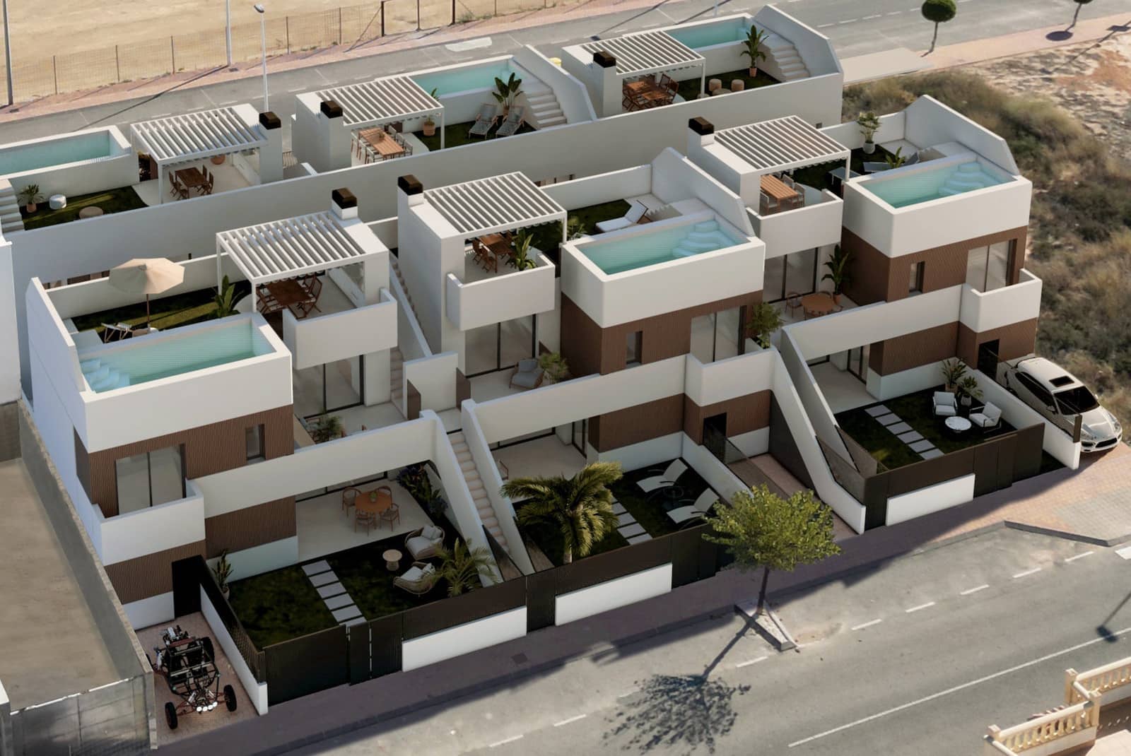 2 chambre Appartement à vendre à San Pedro del Pinatar avec piscine garage - 324 900 € (Ref: 9926873)