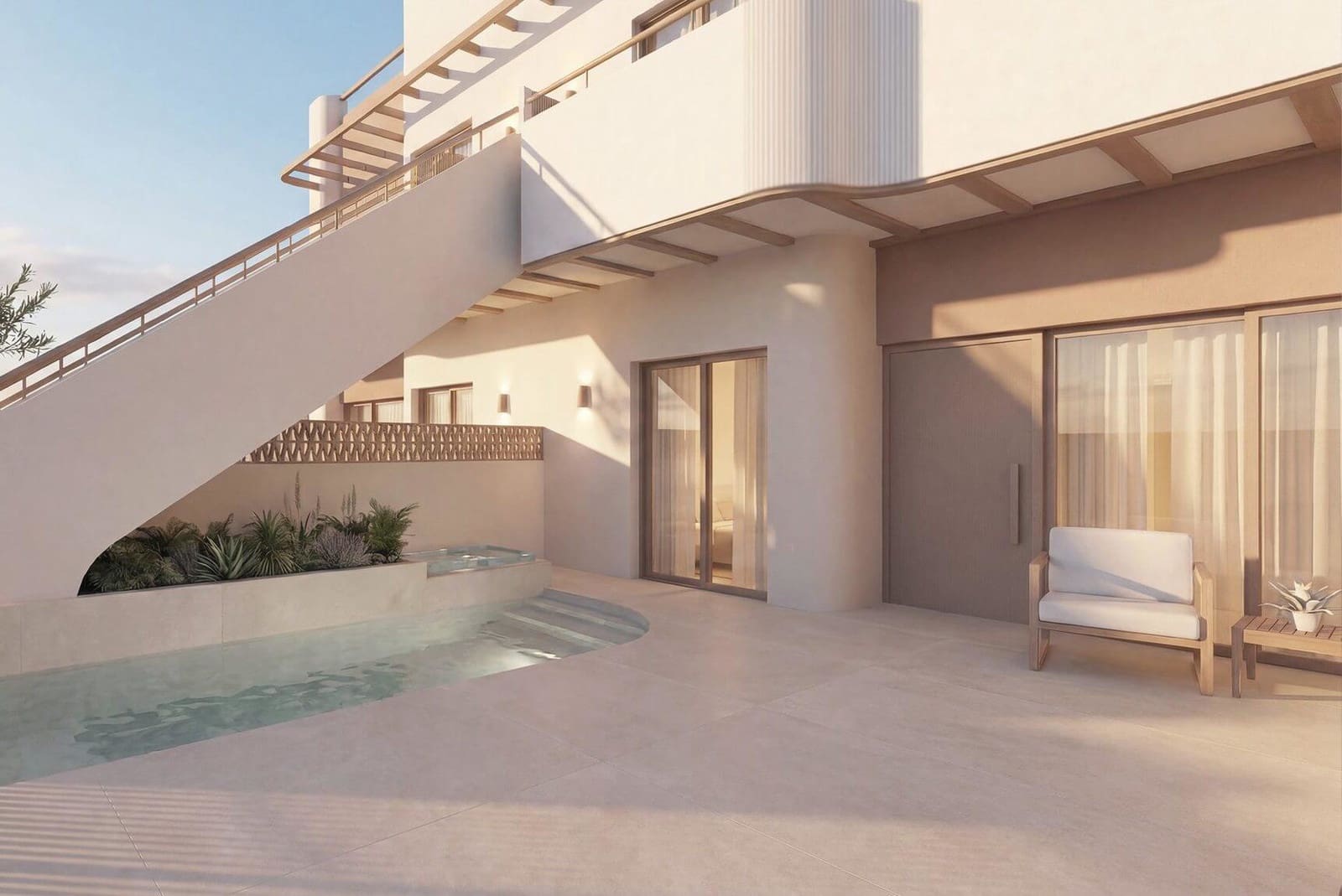 2 soveværelse Lejlighed til salg i Pilar de la Horadada med swimmingpool garage - € 274.900 (Ref: 9928871)