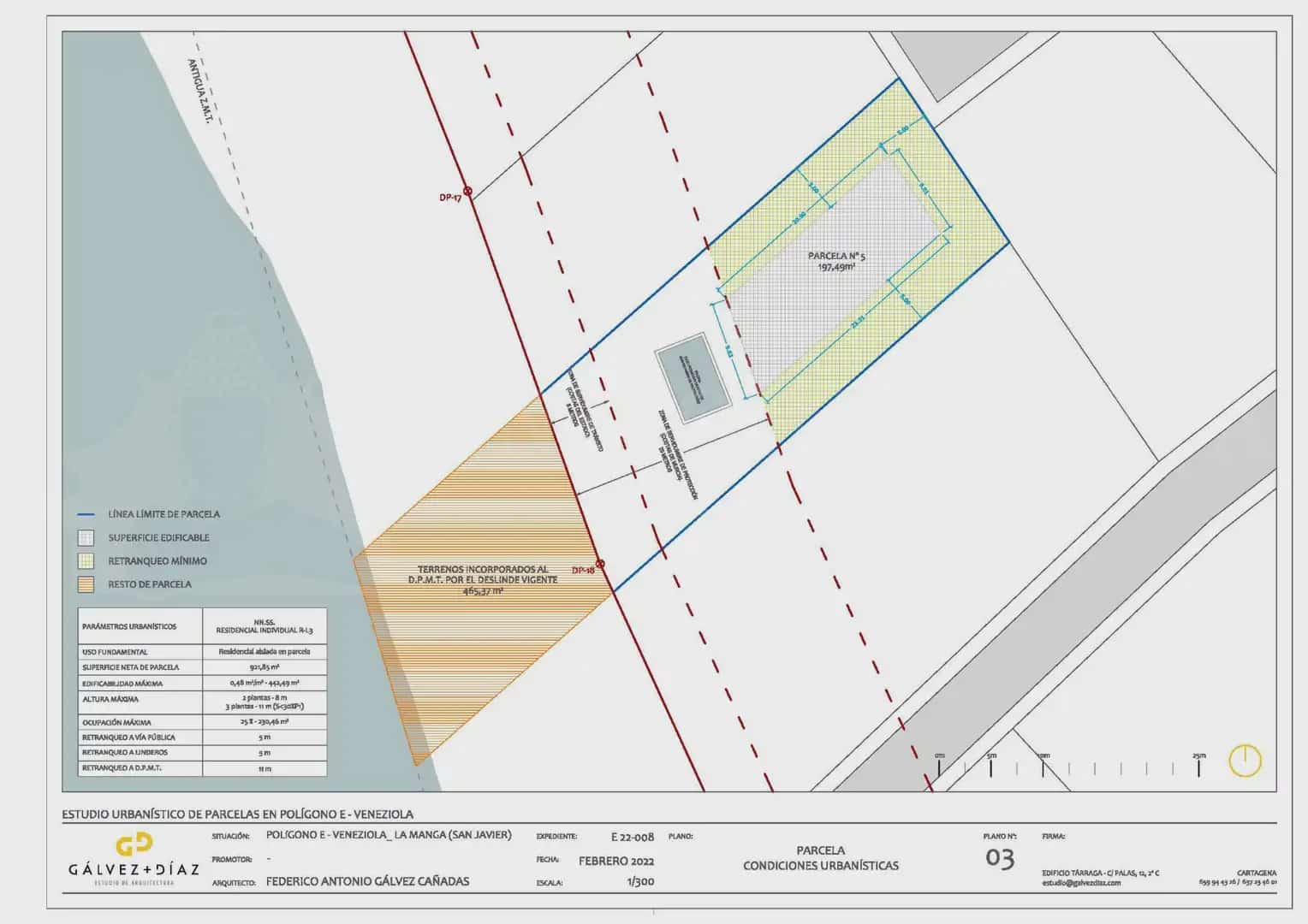 Solar/Parcela en La Manga del Mar Menor en venta - 625.000 € (Ref: 9980584)