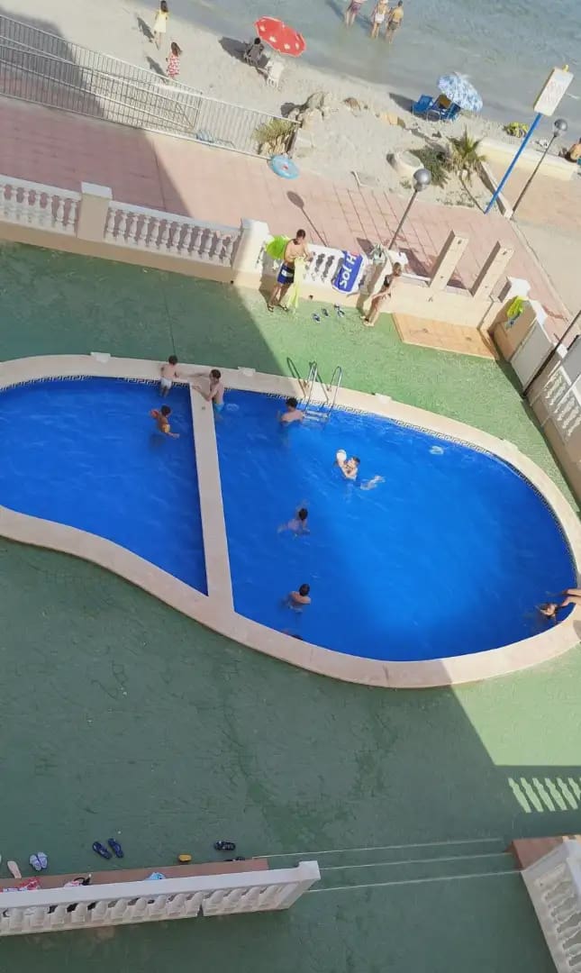 1 soverom Strandleiligheter til salgs i La Manga del Mar Menor med svømmebasseng garasje - € 192 000 (Ref: 9980590)