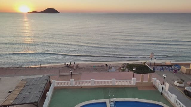 1 soverom Strandleiligheter til salgs i La Manga del Mar Menor med svømmebasseng garasje - € 192 000 (Ref: 9980590)